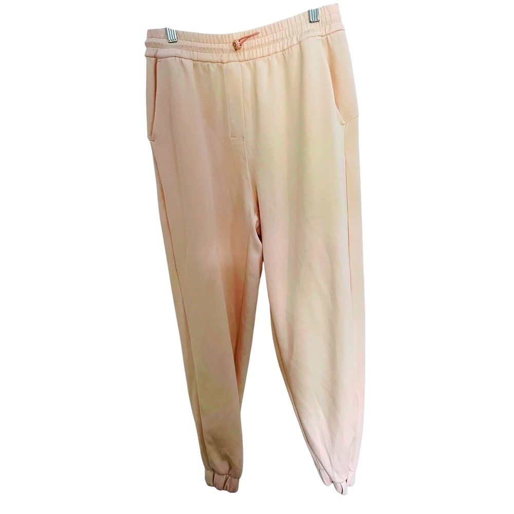 Colorfulkoala Joggers Women's Size Large Light Pink Modal Blend Sweatpants soft‎